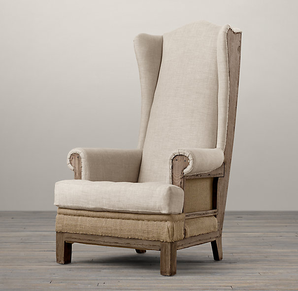 Wing back chair