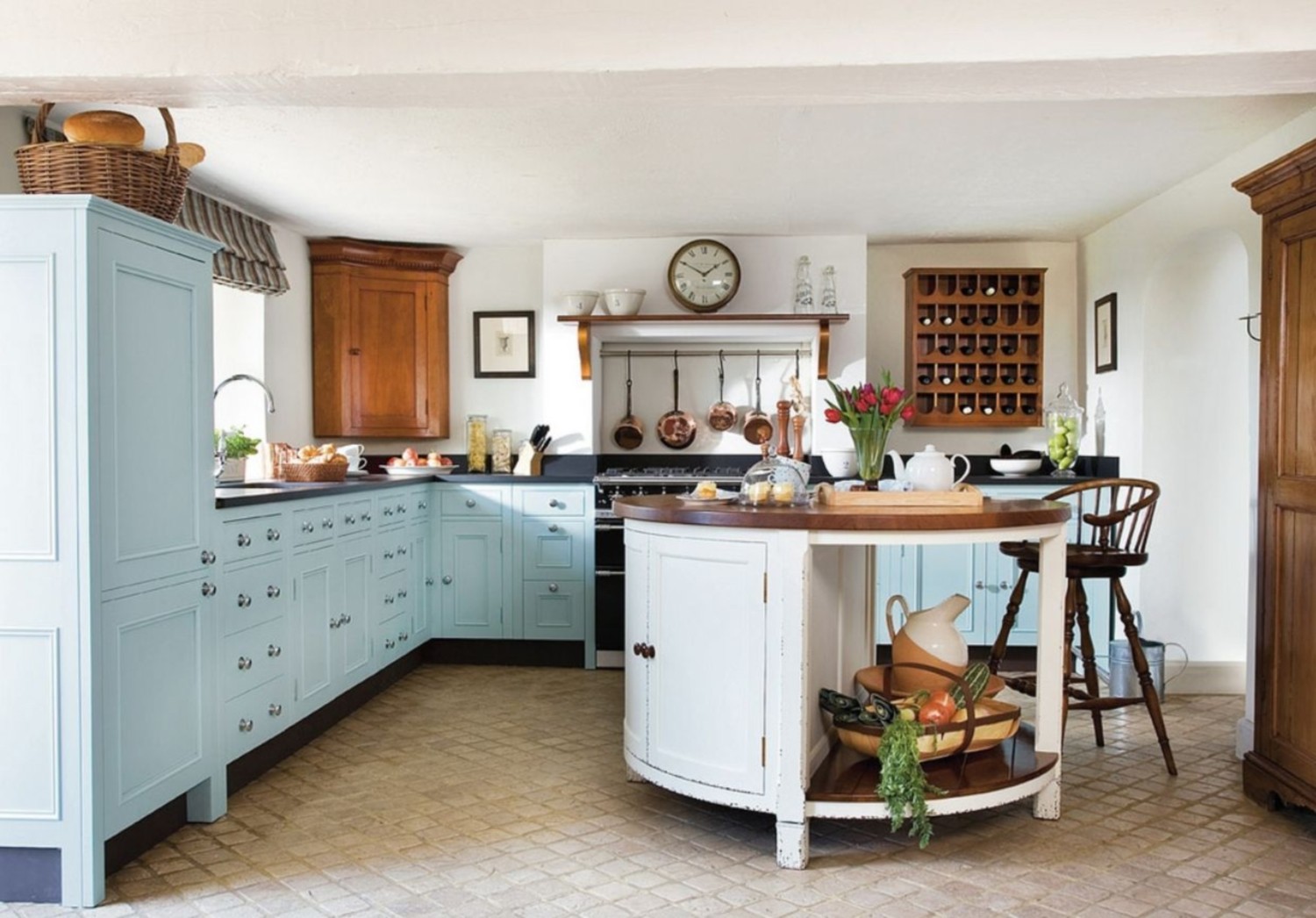 Free standing kitchen cabinets