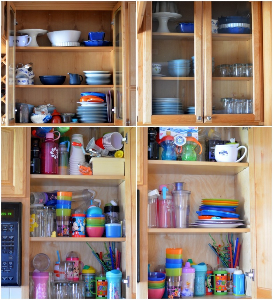 How to organize kitchen cabinets and drawers
