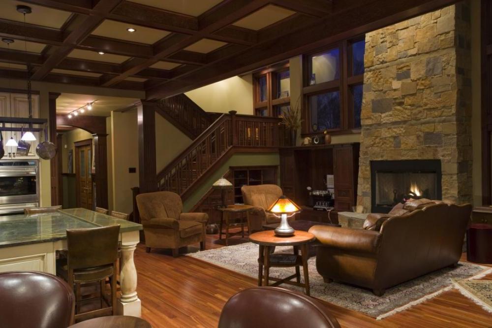 Rustic home decorating
