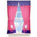 Hello Kitty Flower Window Panels Drapes Curtains