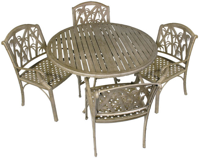 Patio tables and chairs