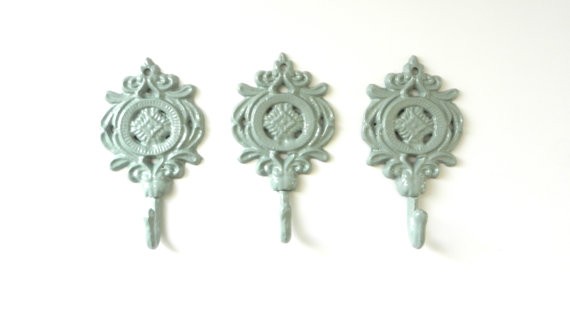 Decorative wall hooks for lanterns