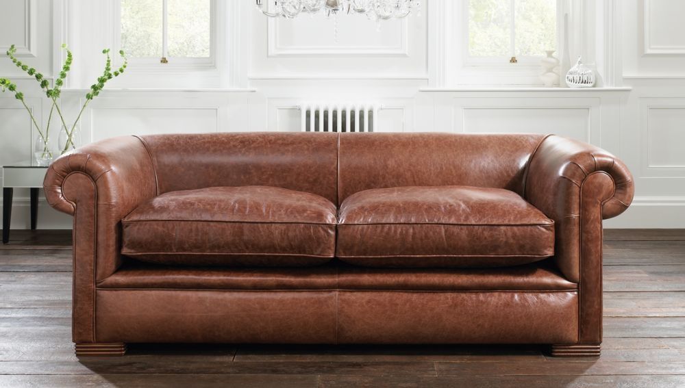 Leather sofa bed with storage1