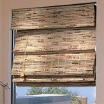 Bamboo Roman Shades Lined