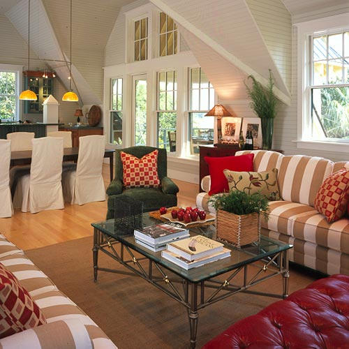 Coastal living room decorating ideas