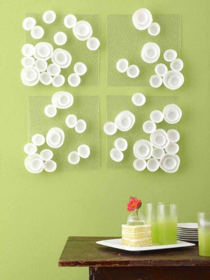 Homemade wall hangings